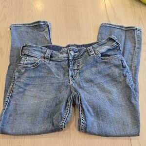 Silver Jeans Light Blue Women's Capris